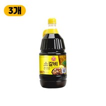 만능양념 집밥 업소용 소갈비 큰 양념 2.2kg 오뚜기, 3개