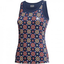 닷아웃 dotout 체크 여성 상의 블루 사이클져지