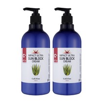 (셀파인화장품)블루임팩트 울트라uv유.무기자차 썬블록선크림 크림 500ml