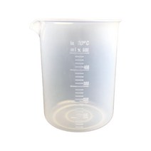 플라스틱 비커 500cc 주방 비이커 제과 제빵 계량컵 소분 눈금컵 이유식 500ml