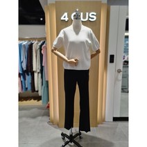 [4CUS]포커스 (FM2C7KT0223) 베이직 무지 반팔 니트