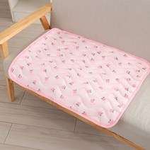 베러바이즈 강아지 고양이 애견 여름 냉감 쿨 매트 패드, 핑크