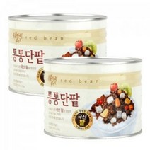 복음자리 통통단팥 통조림 국산, 2kg, 35개