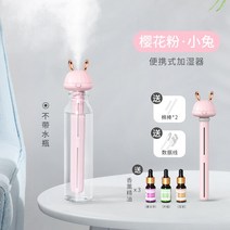 가습기 가정용 차량용 휴대 스펙트럼 usb 정음 미니공기청정기, T14-하늘색, 기본