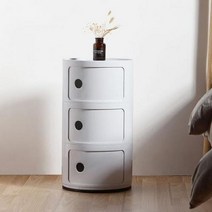 YEOP-T 3단 원형 콤포니빌리 카르텔 수납장 디자인 2단 원형수납장, 05