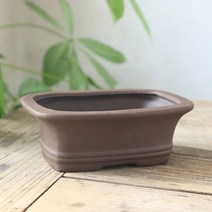 수제토분 블루베리 마늘 대형 화분 오리지널 빈티지 검은 도자기 흙 굽기 세라믹 공예, 13.5x4.5cm