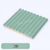사이딩 싸이딩 외장마감 외벽장식 제이앤 벽장식 외장재장식 판넬, H. 스몰웨이브 그린