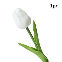 파티룸 렌탈스튜디오 꽃병 Ins-나무 꽃병 꽃꽂이 병 데스크탑 장식 심플하고 실용적인 테이블 장식품 홈 데코, [08] Simulation tulip 1pc