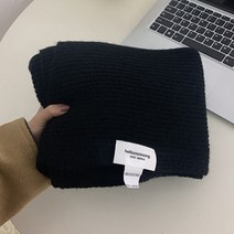 아야모리에 목도리 니트머플러 라벨 헬로