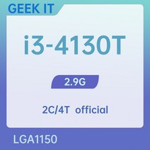 코어 i3-4130T SR1NN 2.9GHz 2 4 스레드 3MB LGA1150, 한개옵션0