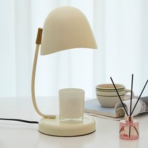 칼노 불면증해소 밝기 조절 캔들워머, 화이트