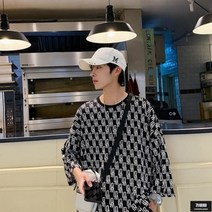 가바바 남성 반팔 트레이닝복 세트 화려한 패턴의 스트릿 여름 트레이닝복 세트 G62649