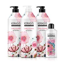 애경 케라시스 퍼퓸 샴푸/린스 러블980mlx3_샴2린1+샴180ml, 케라시스 퍼퓸 샴푸/린스 러블98