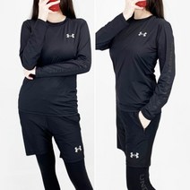 언더 냉감 반바지레깅스 세트