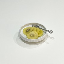 여주 도자기 화이트 찬기 3 size, 중, 1개