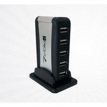 맥/윈도우호환 480Mbps 7포트 USB 2.0 허브 / 멀티 CABLE 유에스비 연장