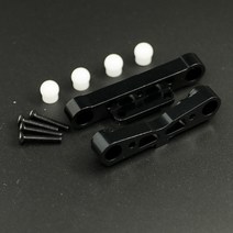 알루미늄 합금 전면 하단 암 코드 1/8 아르마 크라톤/센톤/타이폰/탈리온용, 02 1set black