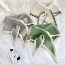 스카프 쁘띠스카프 간절기 여성 미니스카프 패션스카프 도톰 미니 삼각스카프