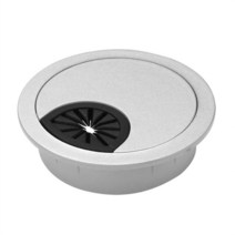 플라스틱 테이블 그로멧 케이블 구멍 60mm 컴퓨터 원형 와이어 콘센트 포트 사무실 책상 라인 홀더 배선 덕트 도구