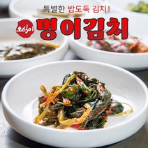 특별한 밥도둑 별미김치 울릉도 해양야생 명이김치, 1개입, 1kg