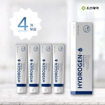 조선제약 치약 하이드로젠 수소 4개 임산부 안심 무방부제 계면활성제 없는 안전한
