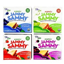 플럼 오가닉 Plum Organics Bars Bundle 재미 새미 묶음 4팩, 1개