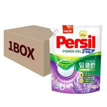 퍼실 딥클린 플러스 라벤더젤 액상세제 일반용 리필 1.8L 6개, 단품
