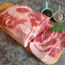 두께 수입산 냉동 통목살 1kg 칠레산 통바베큐 구이 에어프라이어 진공포장, 통두께 절단없음, 1개