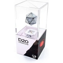 GoCube GoDice D20 Connected – 세계 최초로 온라인 RPG 플레이를 위한 연결된 다면체 주사위. Roll20 Foundry VTT 및 Discord 플랫폼에
