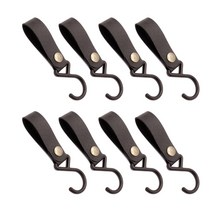 에이원스토어 캠핑 인디언행어 고리 후크 C고리 8개, 블랙