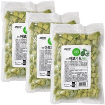 힘찬푸드 냉동 아보카도 다이스 500g, 3팩