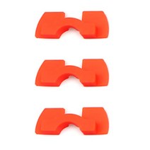 3개/대 전기 스쿠터 진동 댐퍼 고무 쿠션 스페이서 샤오미 Mijia M365, 01 Red, 01 Red