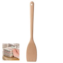 이케아온라인몰 UTFORMA 친환경 우드 뒤집게+행주, 친환경뒤집게 34cm+행주1개