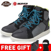 바이크부츠 바이크스니커즈 scoyco 방수 오토바이 남자 motocross boots motorbike moto botas moto 캐주얼 오토바이 신발, mt016 위장, 41