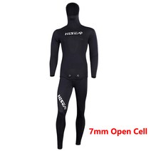 스노클링 웻슈트 드라이슈트 7mm yamamoto 네오프렌 잠수복 남자 다이빙 서핑슈트, m019 7mm 블랙, l