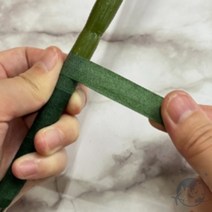 VEDANA 플로랄테이프 다크그린 화훼장식기능사준비물