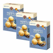 백설 깨찰빵 믹스, 500g, 3개