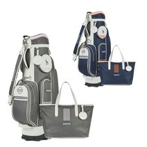 헤지스 정품 여성용 캐디백 보스턴백 백세트 HZ-012L 골프가방, 그레이