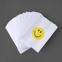 [가성비 최고]답례품포장 스마일 페이퍼백 종이봉투 로고 90p세트 YS21MR31, 상세 참조