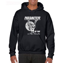 패러글라이딩장비 재미 있은 Paramotor 강화한 패러 글라이더 Hoodies 선물 새로운 봄 높은 탄력있는면 상, 01 Black_05 XXL