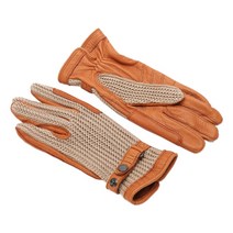 헤스트라 디어스킨 크로셰 언라인드 코르크 10420 710- 오토바이 바이크 가죽 장갑, 6