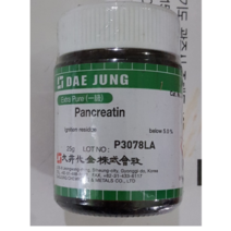 오피스안 판크레아틴 (D.J) Pancreatin from porcine pancreas [EP]25G [실험시약] 시약