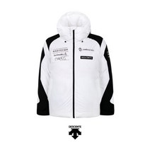 [데상트] 스위스 스키팀 미들 다운자켓 SM423SDJO2WHT