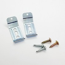 창문그리기 롤스크린 블라인드 설치 기본 브라켓 ㄱ자 꺽쇠, 기본브라켓2개세트