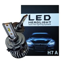 HCR LED전조등 헤드라이트 안개등 화물차24V호환 전차종호환 H1 H3 H4 H7 H8 9005 9006 881, H7+A, 퍼블릭
