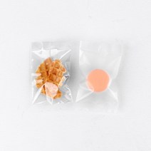 더팩 투명/반투명 쿠키봉투 7종 100장 3000장, 투명 (3000장), 1. 65x110