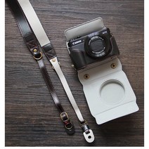 캐논 g7x Mark2 Mark3 케이스 넥스트랩 가죽 파우치, G7x mark2_Full_Black