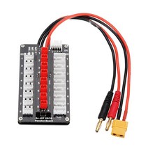 ISDT g.t.power 2-3s 병렬 충전 보드 jst 플러그 파라 보드 imax b6 q6 d2 배터리 충전기 rc 모델 diy 액세서리 부품, 1 세트