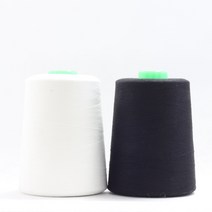 JSTrading 오버록사 40수2합 오버록 재봉실, 블랙