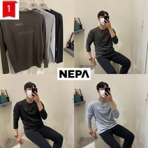 [네파] 22년 F/W 남성 흡습속건 운동할때 강추하는 폴라텍 파워드라이 라운드 티셔츠 (3색상 택1) - 7I55301